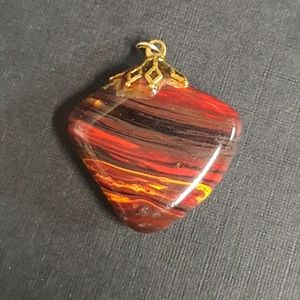 Gorgeous striped pendant
